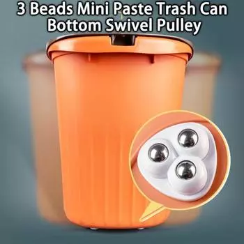 Yousheng 8 шт. Мебельные полозья, роликовые колеса, прочная несущая устойчивая треугольная структура, свободное вращение на 360 градусов, ролики для бытовой техники A чёрный