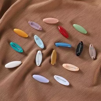 Yousheng 8 шт. прищепок, противоскользящие, легкие, непромокаемые, защитные булавки для воротника, английские булавки, инструмент для фиксации повязки на голову, булавка для фиксации шарфа, пластиковая брошь