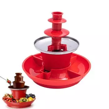 Yousheng 90 Вт шоколадный фонтан плавильный аппарат пищевой без BPA легко чистить 3 яруса дизайн электрический шоколадный фонтан машина кухонный инструмент UK