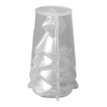 Yousheng эпоксидная форма мягкая не липкая 3D форма многоразовая DIY рождественская ароматическая силиконовая форма для изготовления мыла для свечей для выпечки F