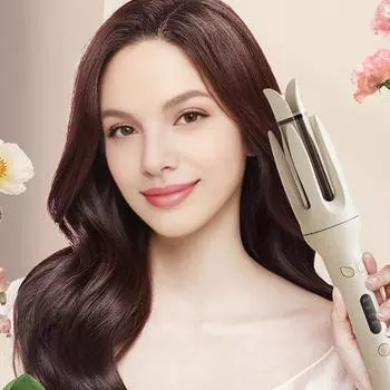 Yousheng автоматические щипцы для завивки волос 4 температуры регулируемые 28 мм быстрый нагрев портативные щипцы для завивки волос электрические щипцы для завивки женские инструменты для укладки волос UK розовый