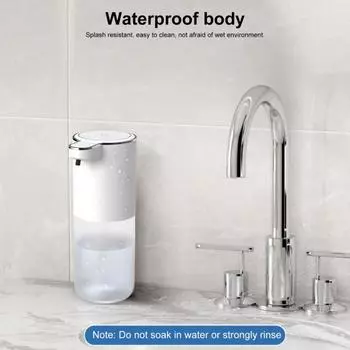 Yousheng автоматический сенсорный дозатор мыла 13,5 унций/400 мл бесконтактный USB перезаряжаемый водонепроницаемый дозатор дезинфицирующего средства для рук для кухни и ванной комнаты B