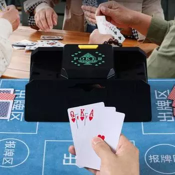 Yousheng Автоматический тасовщик карт USB-питание от батареи бесшумный электрический покерный карточный дилерский аппарат инструмент для раздачи карт оборудование для казино