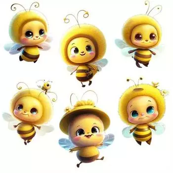 Yousheng Bee подвесное украшение 2D плоская акриловая подвеска в виде пчелы мультфильм пчела амулет для автомобиля рюкзак настенный дверной праздничный декор A