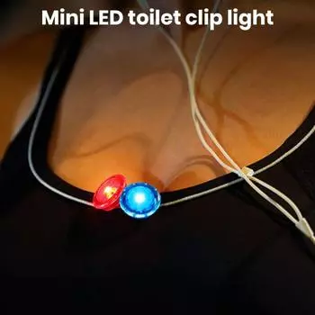 Yousheng Беговые огни Светодиодный рюкзак с клипсой Лампа Супер яркий высокий люмен на батарейках Спорт на открытом воздухе Мигающий предупредительный свет красный