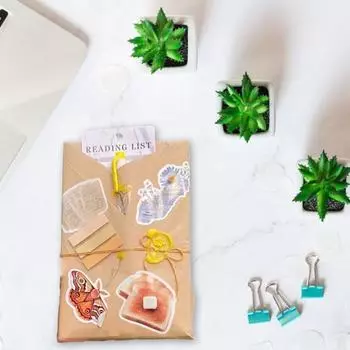 Yousheng Blind Date with A Book Подарочный набор Романтическая коробка с вкладками для аннотаций к книгам Наклейки Закладка для обзора книг Двойной маркер для любителей книг A