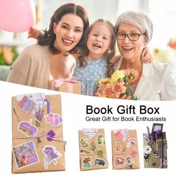 Yousheng Blind Date with A Book Подарочный набор DIY Bookish Романтические подарки с вкладками для аннотаций к книгам Обзор закладок Наклейки Двойной маркер A