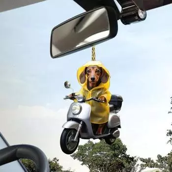 Yousheng Cartoon Christmas Pendant with Lanyard Easy to Hang Fade-Resistant Animal Hanging Ornament Versatile Decoration 16