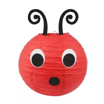 Yousheng Caterpillar Paper Lanterns Ceiling Hanging Lantern Decoration with Eyes Mouth for School Classroom Birthday Party Decor