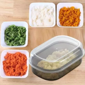 Yousheng чеснокодавилка многофункциональная нескользящая острая с контейнером для хранения многоразовая безопасная терка для имбиря инструмент с ручкой кухонные принадлежности серый