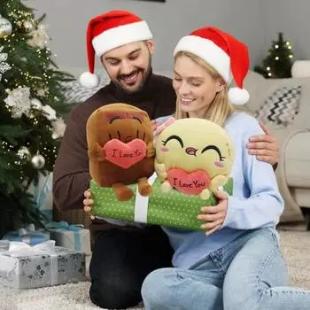 Yousheng Chocolate Pancake Love плюшевая кукла игрушка для детей мягкая подушка в виде животного милый вышитый дизайн плюшевая игрушка подарок для любителей шоколадных блинов B