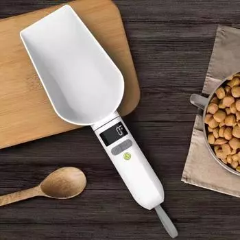 Yousheng цифровые мерные весы ложка Высокоточный ЖК-дисплей Электронные весы лопата 1 г-800 г Кухонная выпечка корм для домашних животных мерная ложка 1pc