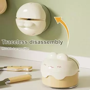 Yousheng Cutter Sharpener Профессиональная ручная точилка для заточки мультяшных кухонных ножей с улучшенной ручкой и инструментом для быстрой заточки жёлтый