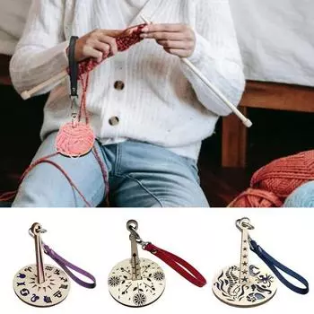 Yousheng держатель для пряжи на запястье портативный деревянный прялка для пряжи на запястье держатель для пряжи для вязания крючком принадлежности органайзер для хранения пряжи с браслетом H