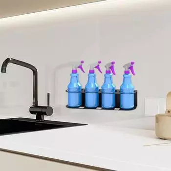 Yousheng держатель для распылителя, металлический настенный держатель для распылителя, простая установка, нержавеющий держатель для распылителя для гаража и дома 2Holes