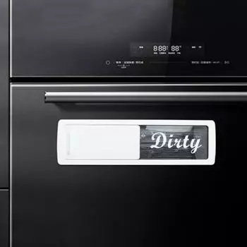 Yousheng Dirty Clean Посудомоечная машина Магнит Легко читаемый Слайд Посудомоечная машина Dirty Clean Магнитный Индикатор Акриловый Знак Украшение Кухни B