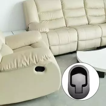 Yousheng Диван-кровать Раскладное кресло Ручка для выдвижения рычага Детали фурнитуры Нержавеющая Устойчивая к коррозии Простая установка Ручка для выдвижения чёрный