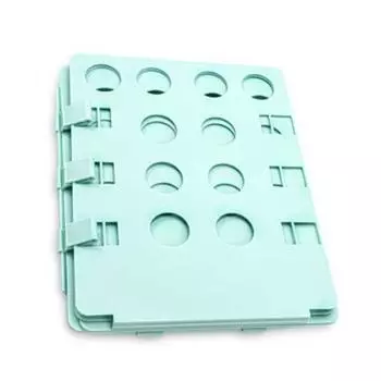 Yousheng Доска для складывания одежды, улучшение организации, многоразовый портативный регулируемый дизайн, зажим для белья, доска для складывания рубашек мятный зеленый