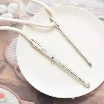 Yousheng Drawstring Threader Set Metal Threading Clip Elastic Ribbons Cords Threader Швейный нитевдеватель для толстовок, шорт, брюк, замена шнурка C