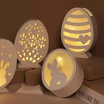 Yousheng Easter Silicone Mold Easter Bunny Mold Гибкая литейная форма Легкосъемная многоразовая форма из эпоксидной смолы для поделок F белый