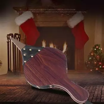 Yousheng Fireplace Bellow Ручной воздуходув для костра с металлическим соплом, насос для камина, барбекю, гриля, инструменты для кемпинга на открытом воздухе S