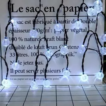 Yousheng Хэллоуин светящиеся пузыри в котле украшения водонепроницаемые солнечные гирлянды пузыри для наружного сада двор крыльцо декор A