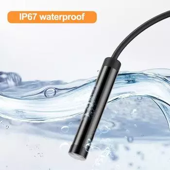 Yousheng инспекционная эндоскопическая камера для телефона с подсветкой IP67, водонепроницаемая, легкое подключение, 1080P, бороскопическая инспекционная камера для iPhone