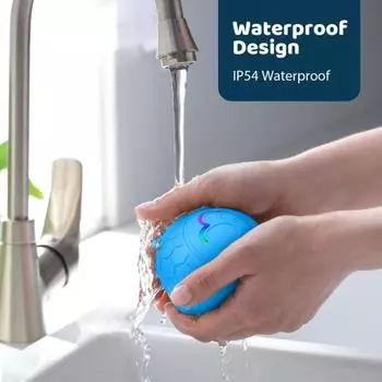 Yousheng интерактивная игрушка-мяч для домашних животных, автоматический катящийся умный мяч, игрушка для собак, электрический прыгающий мяч со светодиодной подсветкой для маленьких/средних собак и кошек синий