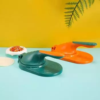 Yousheng Эргономичный ручной пресс для пельменей с ПП-пленкой, практичный противоскользящий пресс для пельменей с ручкой для дома розовый