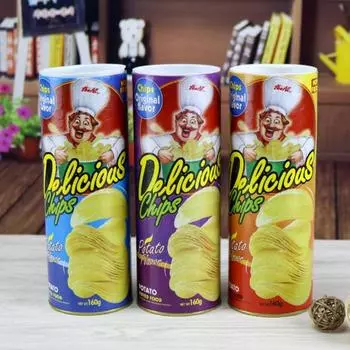 Yousheng Картофельные чипсы Змея Игрушка Забавный трюк Игра в подарок Бочонок с картофельными чипсами Игрушка-симулятор змеи в банке Кляп на День дурака