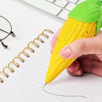 Yousheng Kids овощная ручка-ручка игрушка записывающая кукуруза баклажан шариковая ручка для малышей мальчиков девочек обучающая электронная ручка-ручка игрушка Corn