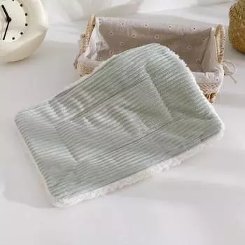 Yousheng клетка для морской свинки кровать зимний теплый плюшевый коврик хомяк гнездо коврик аксессуары для мелких животных для белки ежа шиншиллы кролика S розовый