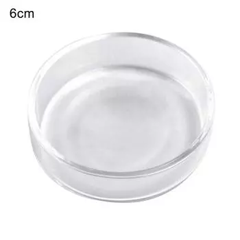 Yousheng Кристалл Красная Черри Креветки Круглая Стеклянная Кормушка Для Аквариума Блюдо Кормушка 6cm