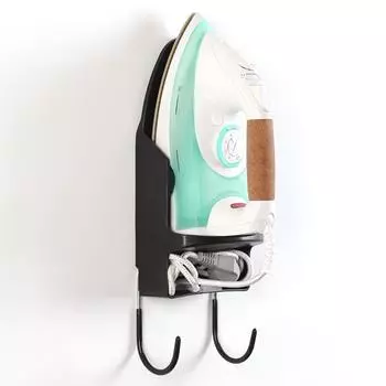 Yousheng Крючок Держатель для доски Органайзер для хранения Подвесной инструмент Настенное крепление Железная стойка чёрный