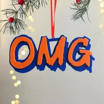 Yousheng Letter Рождественское украшение Нью-Йорк памятный знак бейсбольные украшения письмо подвесной декор для рождественской елки рюкзак 1pc