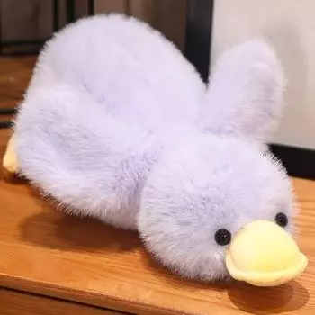 Yousheng Лежащая утка плюшевая игрушка желтая утка плюшевая мягкая игрушка животное комфорт кукла подушка домашний офис спальня украшение дети взрослые подарок на день рождения S жёлтый