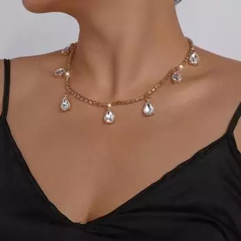 Yousheng Light Luxury Retro Geometric Water Drop Cushion Crypt ... белый