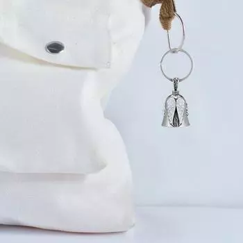 Yousheng Luck Riding Bell Мотоциклетный Ангел-хранитель Крылья Удачный Колокольчик Экзорцист Брелок Талисман Удачи Брелок