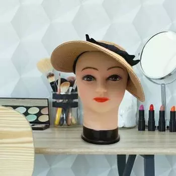 Yousheng лысая женская голова манекена профессиональная косметология для изготовления париков витрина парики очки шляпы салон DIY живопись дисплей держатель абрикосовый