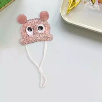 Yousheng маленькая шапка для домашних животных очаровательная мультяшная шапка с хомяком регулируемая мягкая удобная вязаная шапка с морской свинкой товары для домашних животных светло-синий