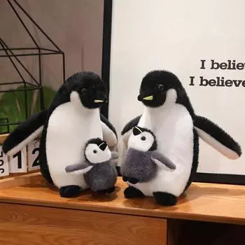 Yousheng Милая плюшевая игрушка-пингвин, кукла для детей, мягкая подушка для младенцев, утешающая кукла для сна, пингвин, украшение для вечеринки, подарки на день рождения S