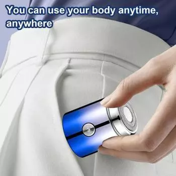 Yousheng Mini Electric Shaver USB перезаряжаемая портативная бритва водонепроницаемый малошумный триммер для бороды для путешествий на автомобиле на открытом воздухе