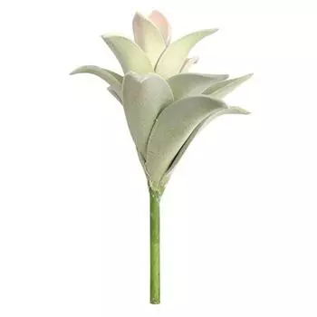 Yousheng Мини Искусственный Суккулент Растение Бонсай Поддельный Ананасовый Лист Балконный Декор Рабочего Стола Medium зелёный