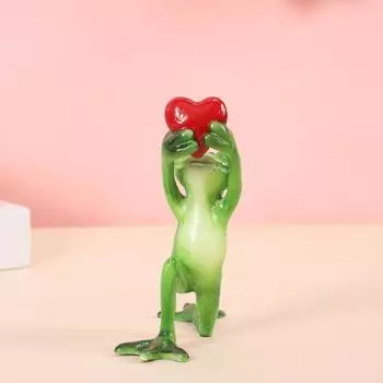 Yousheng миниатюрная фигурка лягушки, скульптура лягушки из смолы, забавная статуэтка для домашнего рабочего стола, украшение для спальни, офиса, класса