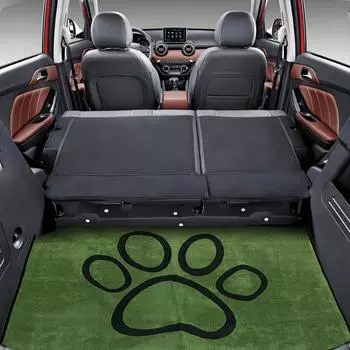 Yousheng моющиеся пеленки для собак с принтом собачьей лапки, многоразовые пеленки для щенков с нескользящей подложкой, впитывающие, герметичные, для приучения к горшку, для путешествий и дома S зелёный