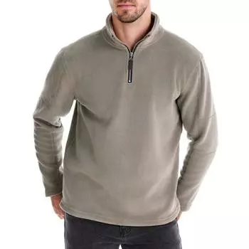 Yousheng Мужская осенне-зимняя толстовка с застежкой-молнией и воротником-стойкой, с длинными рукавами, однотонная, сохраняющая тепло, повседневная спортивная верхняя одежда для взрослых мужчин, весенняя верхняя одежда S легкие хаки
