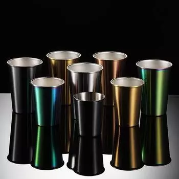 Yousheng Нержавеющая сталь 230/350/500 мл Пивная чашка Легко чистится Удобная ручка Аксессуары для дома и питья 350ml