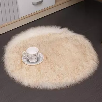 Yousheng нескользящий коврик для ванной комнаты, мягкий ковер для пола в гостиной, декор для дома 30cm чёрный