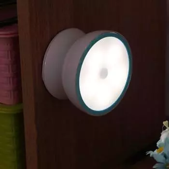 Yousheng Night Light USB перезаряжаемый PIR датчик движения управляемый светом сильный магнитный вращающийся на 360 градусов настенный светильник для лестницы прихожей товары для дома