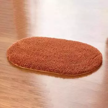 Yousheng однотонный пушистый нескользящий водопоглощающий коврик для ванной комнаты и спальни 30*50cm